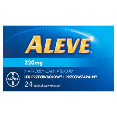 Aleve 220mg 24 tabletki