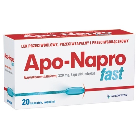Apo-Napro fast, 20 kaps.