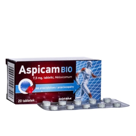 Aspicam Bio 7,5 mg, 20 tabl.