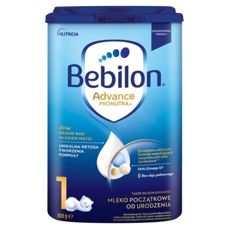 Bebilon Pronutra Advance 1, mleko początkowe 800 g