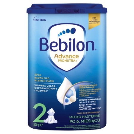 Bebilon Pronutra Advance 2, mleko po 6. miesiącu, 800 g DW 04/2024