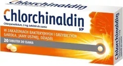 Chlorchinaldin VP 2 mg, 20 tabletek do ssania