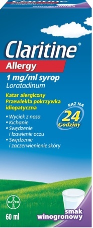 Claritine Allergy 1mg/ml syrop 60 ml