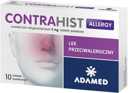 Contrahist Allergy 5mg, 10 tabl.