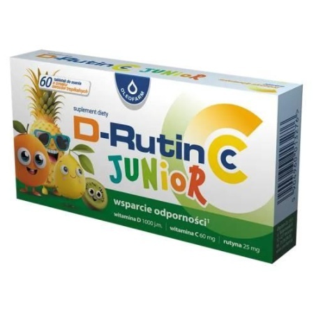 D-Rutin CC Junior, 60 tabletek do ssania