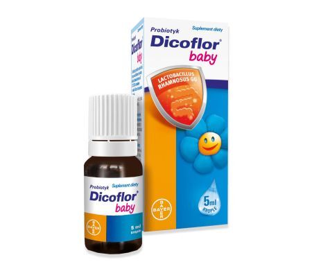 Dicoflor baby, krople 5 ml.