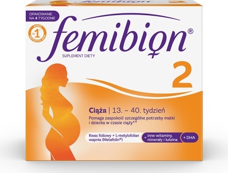 Femibion 2 Ciąża, 28 tabletek + 28 kapsułek