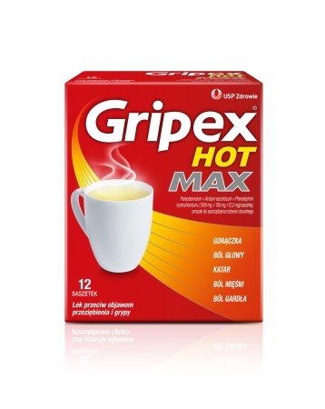 Gripex Hot Max, 12 sasz.