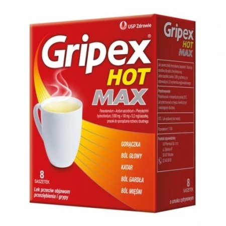 Gripex Hot Max, 8 sasz.