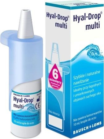 Hyal Drop Multi, krople do oczu, 10 ml