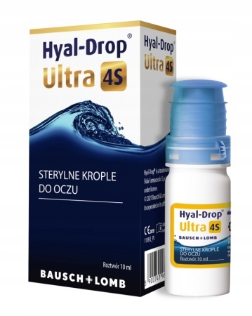 Hyal-Drop Ultra 4S,  krople do oczu 10 ml