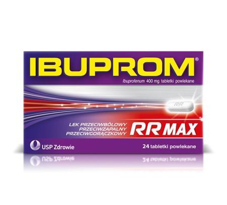 Ibuprom RR MAX 400 mg, 24 tabl.