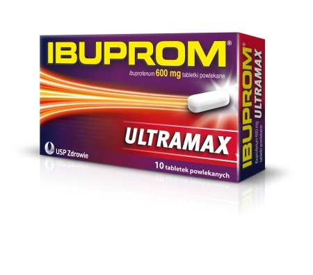 Ibuprom Ultramax 600 mg, 10 tabl.