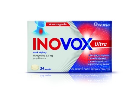 Inovox Ultra, smak miętowy, 24 pastylki
