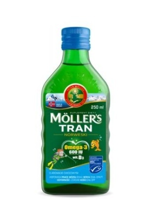 Moller’s Tran Norweski, aromat owocowy, 250 ml