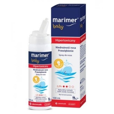 Marimer Baby Hipertoniczny, spray do nosa, 100 ml