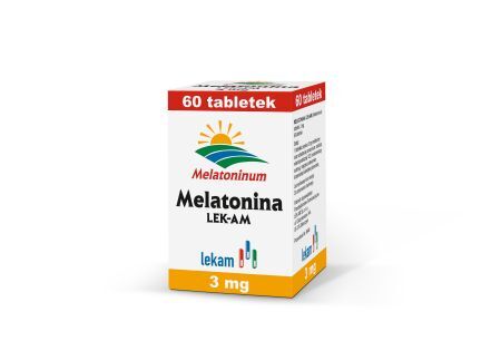 Melatonina LEK-AM 3 mg 60 tabletek