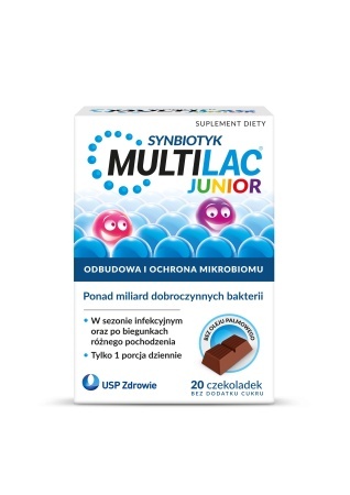 Multilac Junior 20 sztuk czekoladek