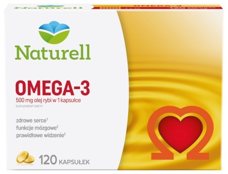Naturell Omega-3 500, 120 kaps.
