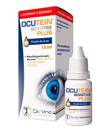 Ocutein Sensitive Plus, krople do oczu, 15ml