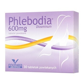 Phlebodia 600 mg, 30 tabletek powlekanych