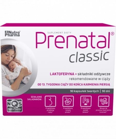 Prenatal Classic, 90 kaps.