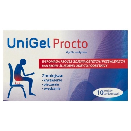 UniGel Procto , 10 czopków