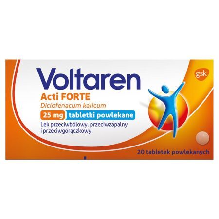Voltaren Acti Forte 25 mg 20 tabletek